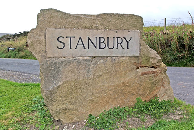 Stanbury village sign