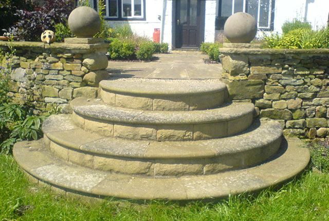 Garden steps